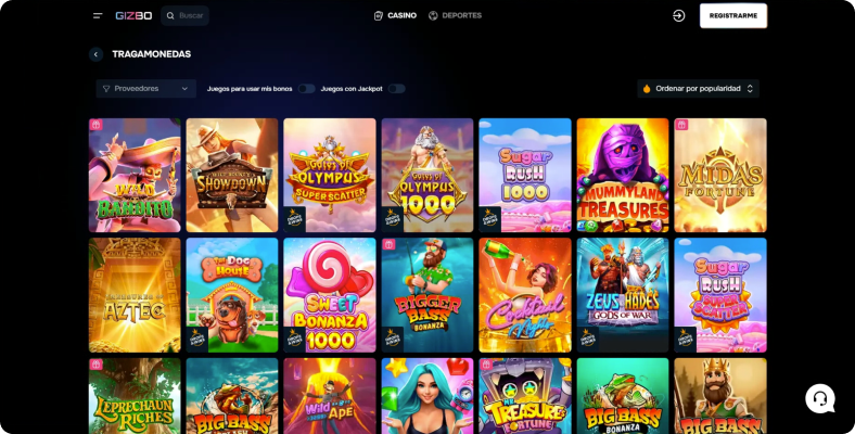 GIZBO screen