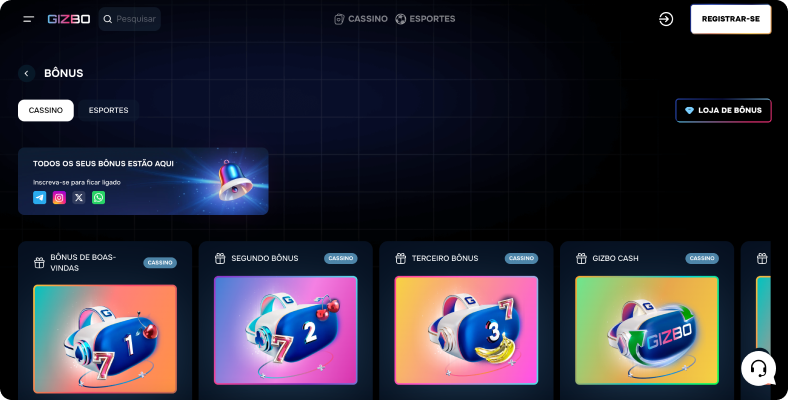 GIZBO screen